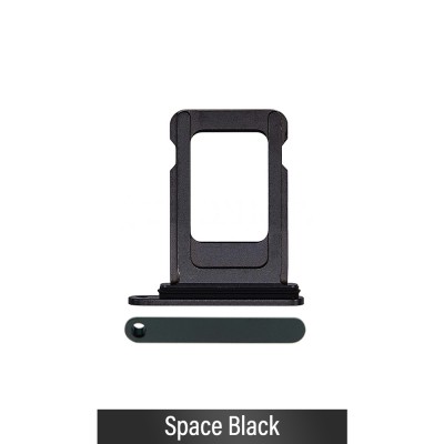 Single SIM Card Tray for iPhone 14 Pro / 14 Pro Max-Space Black