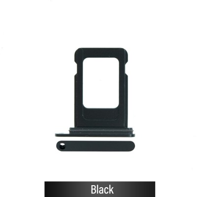 Single SIM Card Tray for iPhone 15 / 15 Plus-Black