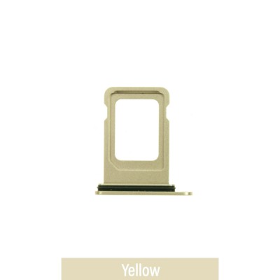 Single SIM Card Tray for iPhone 15 / 15 Plus-Yellow