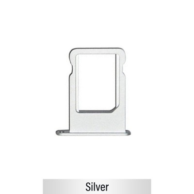 SIM Card Tray for iPhone 5S-Silver