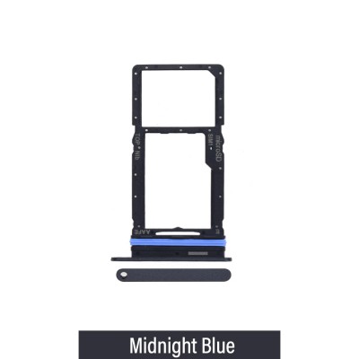 Single SIM Card Tray for Samsung Galaxy A16 4G A165-Midnight Blue