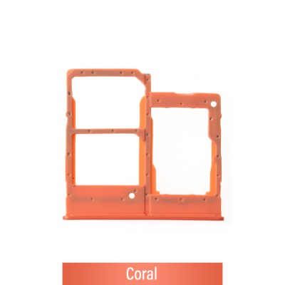 Dual SIM Card Tray for Samsung Galaxy A20e A202F-Coral (Not for AU)