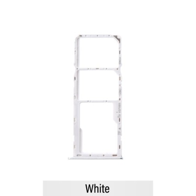 Dual SIM Card Tray for Samsung Galaxy A22 5G A226B-White (Not for AU)