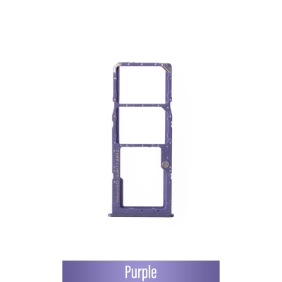 Dual SIM Card Tray for Samsung Galaxy A50s A507F-Purple (Not for AU)