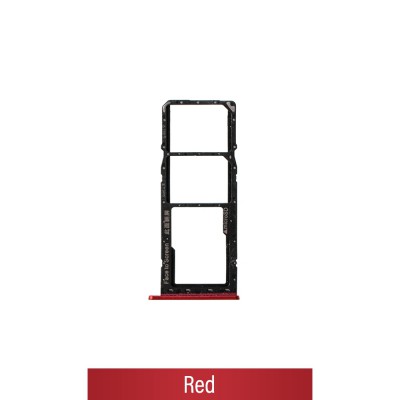 Dual SIM Card Tray for OPPO A8-Red