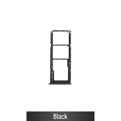 Dual SIM Card Tray for Samsung Galaxy A9 (2018) A920F-Black (Not for AU)