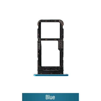 SIM Card Tray for Motorola Moto E7 Power-Blue