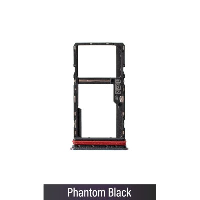 SIM Card Tray for Motorola Moto G30-Phantom Black