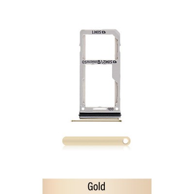 Dual SIM Card Tray for Galaxy Note 8 N950F-Gold (Not for AU)