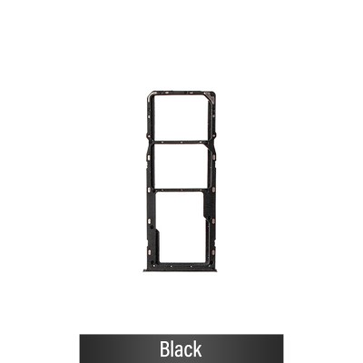 Double SIM Card Tray for Realme 5-Black