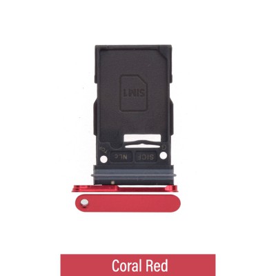 SIM Card Tray for Samsung Galaxy S25 S931B / S25+ S936B-Coral Red