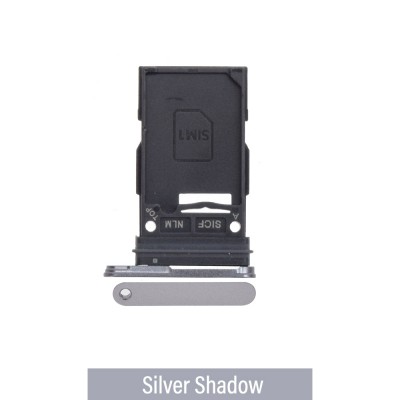 SIM Card Tray for Samsung Galaxy S25 S931B / S25+ S936B-Silver Shadow
