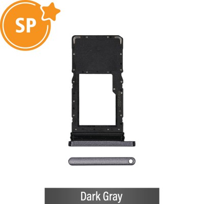 SIM Card Tray for Samsung Galaxy Tab A7 10.4 (2020) T500 (Wi-Fi) GH81-19667A-Dark Gray