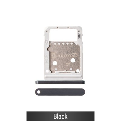 SIM Card Tray for Samsung Galaxy Tab S7+ T970 / T976B-Black