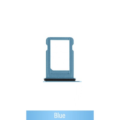 Dual SIM Card Tray for iPhone XR-Blue (Not for AU)