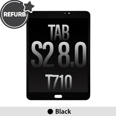 REFURB LCD Assembly Replacement for Samsung Galaxy Tab S2 8.0 (Wi-Fi) T710-Black