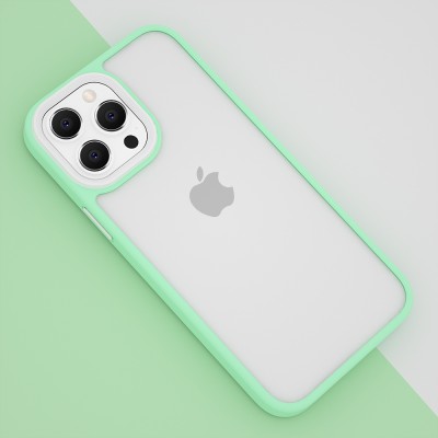 Candy Color Shockproof Hybrid Bumper Case Cover for iPhone 12 / 12 Pro