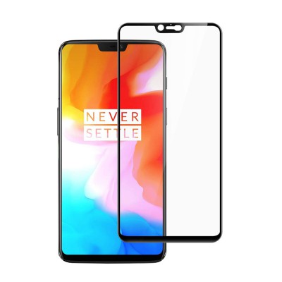 3D Full Coverage Tempered Glass Screen Protector for OnePlus 6