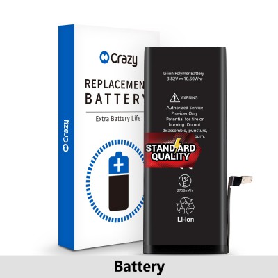 iPhone 6s Plus Replacement Battery with Adhesive Strips 2750mAh (Standard Quality+SinoWealth Solution)