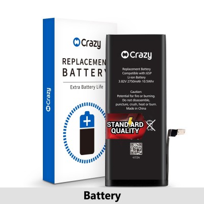 iPhone 6s Plus Replacement Battery with Adhesive Strips 2750mAh (Standard Quality + TI CHIP: 27546)