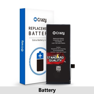 iPhone 8 Replacement Battery with Adhesive Strips 1821mAh (Standard Quality + TI CHIP: 27546)