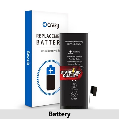 iPhone SE Replacement Battery with Adhesive Strips 1624mAh (Standard Quality+SinoWealth Solution)