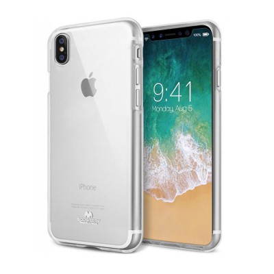 Mercury Transparent Jelly Case Cover for iPhone XR