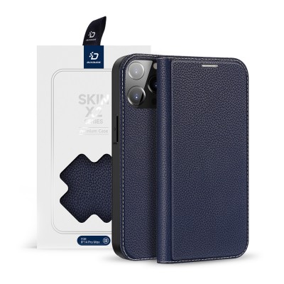DUX DUCIS SKIN-X2 Series Magnetic Flip Case Cover for iPhone 14 Pro Max