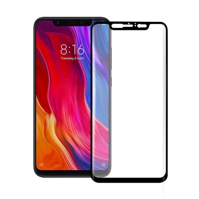 3D Full Coverage Tempered Glass Screen Protector for Xiaomi Mi 8