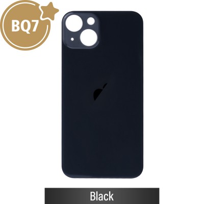 BQ7 Rear Glass With 3M Adhesive Replacement for iPhone 13-Black