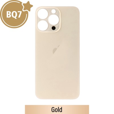 BQ7 Rear Glass With 3M Adhesive Replacement for for iPhone 13 Pro-Gold