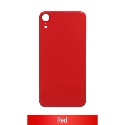 Rear Glass With 3M Adhesive Replacement for iPhone XR-Red