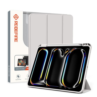 Soft TPU Back Shell Slim Case with Auto Sleep / Wake for iPad Pro 11 (2024)