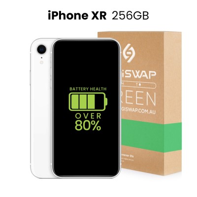Apple Used Fully Functional iPhone XR 256GB Over 80% Battery Health - Grade B+ (Excellent)