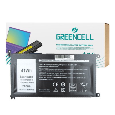 Greencell Battery YRDD6 for Dell Inspiron 14 / 5490 5491 5493 5498 15 / 5590 5591 5593 5598 3400 5488 5585 5580