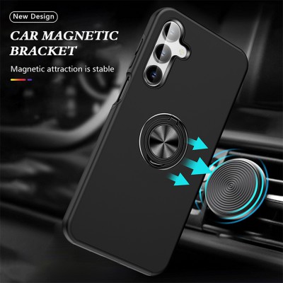 Magnetic Ring Holder Shockproof Cover Case for Samsung Galaxy A16 5G A166B