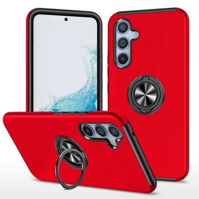 Magnetic Ring Holder Shockproof Cover Case for Samsung Galaxy S23 FE