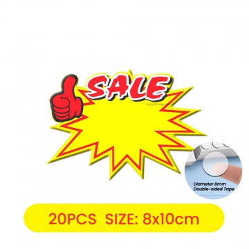 POP Price Tags (06-SALE) 20PCS/Pack
