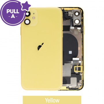 Rear Housing with Full Set Parts for iPhone 11-Yellow (PULL-A)