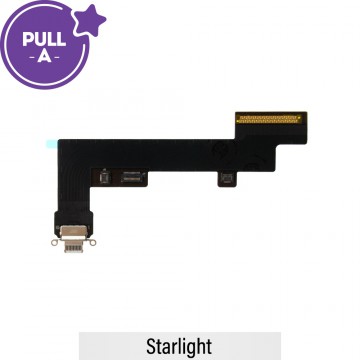 Charging Port with Flex Cable for iPad Air (2022) (Wi-Fi + Cellular) (PULL-A)-Starlight