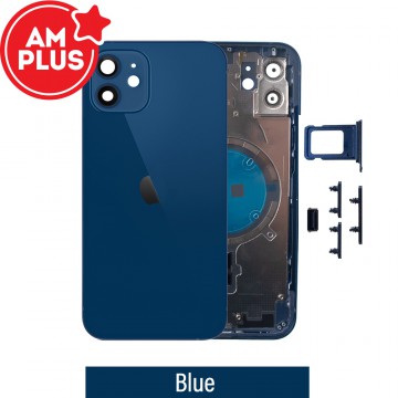 AMPLUS Rear Housing for iPhone 12-Blue
