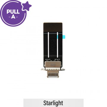 Charging Port with Flex Cable for iPad mini (2021) (PULL-A)-Starlight