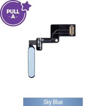 Home Button with Flex Cable for iPad Air (2020) (PULL-A)-Sky Blue