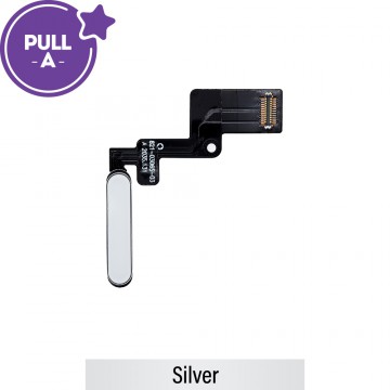 Home Button with Flex Cable for iPad Air (2020) (PULL-A)-Silver