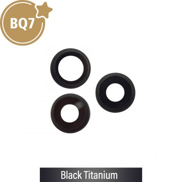 BQ7 Rear Camera Lens With Bracket for iPhone 16 Pro / 16 Pro Max-Black Titanium