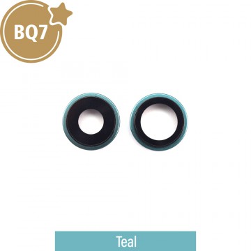 BQ7 Rear Camera Lens With Bracket for iPhone 16 / 16 Plus- Teal