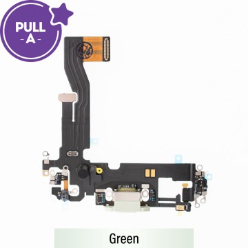 Charging Port for iPhone 12 / 12 Pro (PULL-A)-Green