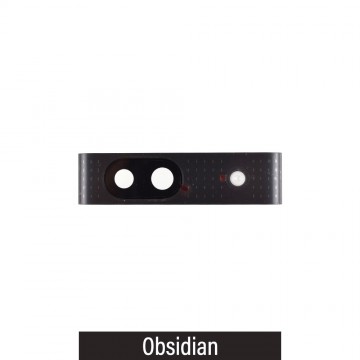 Rear Camera Glass With Frame for Google Pixel 8A-Obsidian