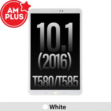AMPLUS OLED Assembly Replacement for Samsung Galaxy Tab A 10.1 (2016) T580 / T585-White
