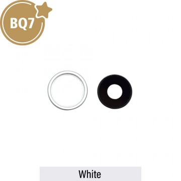 BQ7 Rear Camera Lens With Bracket for iPhone 16e-White